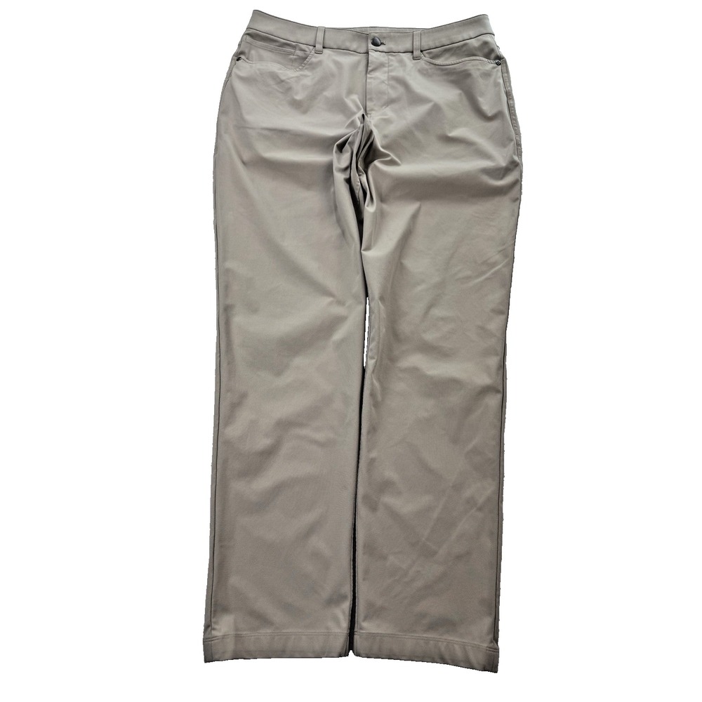 Lululemon Pants Mens 34x32 Beige ABC Classic Warpstreme Chino LM5AQ9S